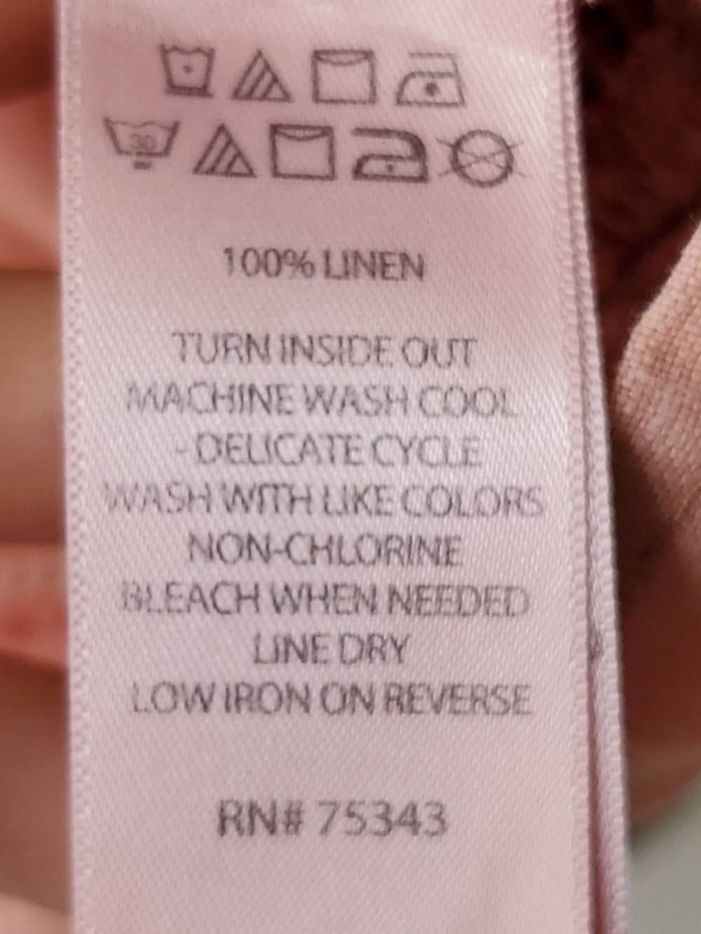 Sigrid Olsen Salmon Linen Sleeveless Dress - Picture 6 of 10
